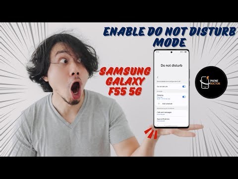 How to Enable Do Not Disturb Mode on Samsung Galaxy F55 5G | Full DND Guide