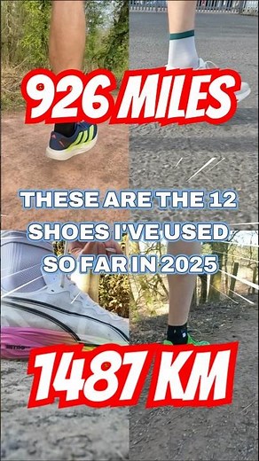 12 MOST USED AND BEST RUNNING SHOES OF 2025 SO FAR