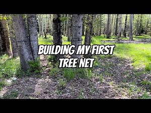 Total Beginner Builds a Tree Net CHEAP! Day 1