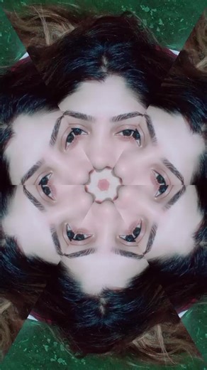 Captivating Close-Up of Eyes and Makeup Details