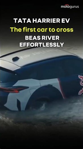 River Challenge: Watch the Harrier EV Conquer the Beas!