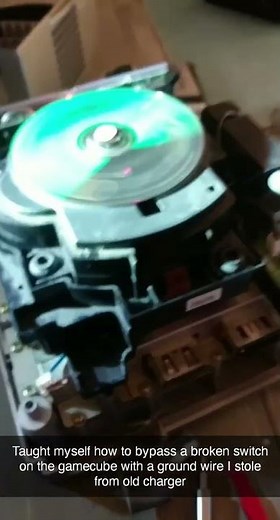 If your gamecube disk does not spin i can help fix. #gamecube #repairing