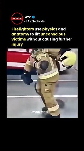 The Science of How Firefighters Lift People Safely