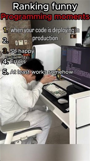 Ranking funny programming moments! #shorts #funny #programming #fail #foryou #xyzbca #fyp #viral