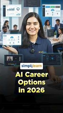 Top AI Career Options | Highest Demand AI Jobs | Highest Paying AI Careers | #Simplilearn | #Shorts