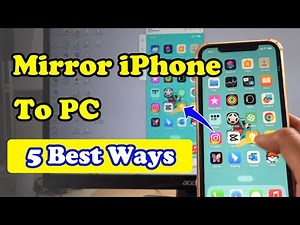 [2025 Tested] 5 Easy Ways to Mirror Your iPhone to Any PC for Free!