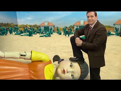 Michael Scott in Squid Game