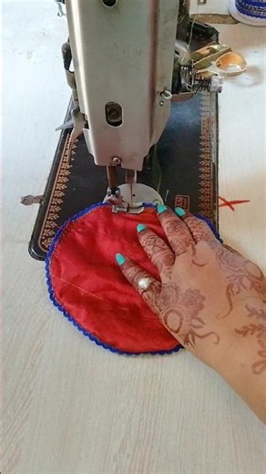 Beautiful Latest Blouse Latkan Design /Latkan Banane ka Tarika / New Model blouse latkan #trend #yt🪡