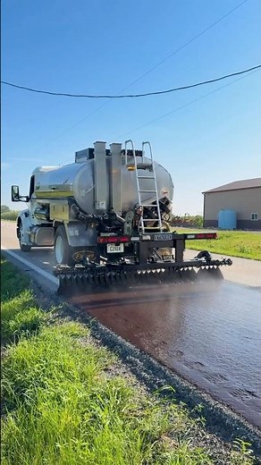 Chip Seal with Public Works 🚜
