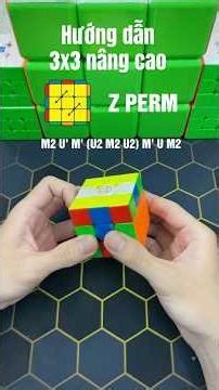 Z Perm (PLL) tutorial #rubikscube #shorts