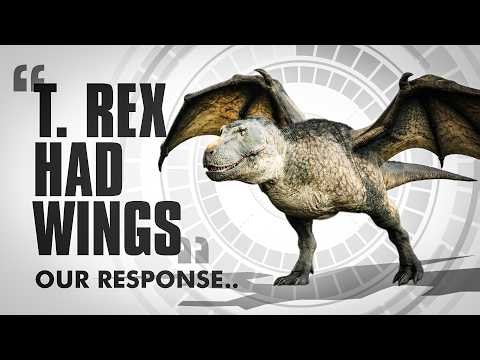 "T. rex arms were WINGS"