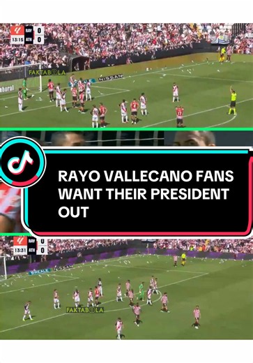 RAYO-ATHLETIC MATCH DEFINITIVELY SUSPENDED 🚨Referee Sánchez Martínez ends the match after the throwing of papers, paper planes, rubber balls, sandwiches, and even a seat onto the pitch at Vallecas #creatorsearchinsights #footballwahala #footballtiktok #rayovallecano #fyp Rayo Vallecano v Athletic Club was abandoned this afternoon at Vallecas following Rayo fans' protests against the club owner