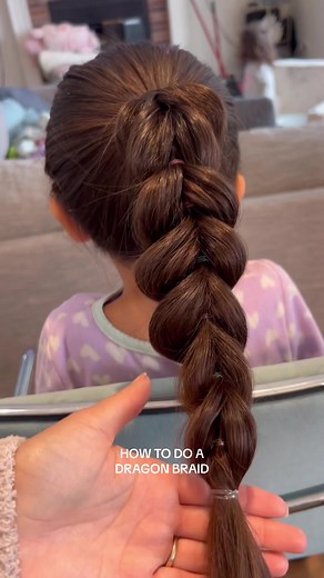 try this instead of a regular ol braid 🤌🏼 #dragonbraidtutorial #dragonbraid #hairtok #toddlerhairstyles #toddlerhairtutorials #hairhacksandtips #hairhacksandtips #hairtok