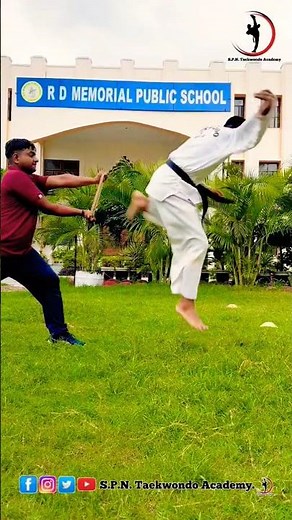 Taekwondo Back Kick Techniques for Beginners ☠️💀