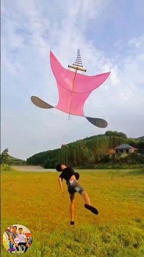 Thả siêu phẩm diều sáo Đại Trà Hồng Mộng Mơ 3m2 của Đệ Hưởng Điên - Trường Tuyên #diềusáo #sáodiều