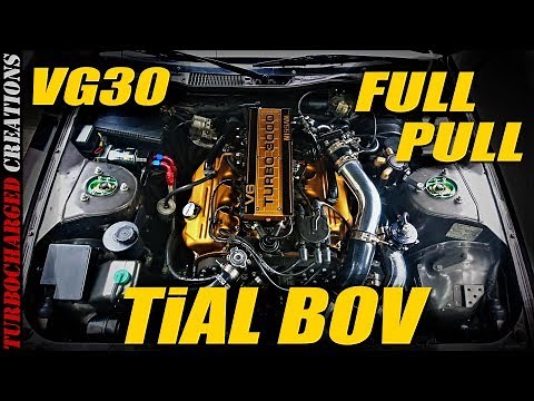 Z31 VG30 Nothing But Engine Sound and Pulls (TiAL BOV + Exhaust)