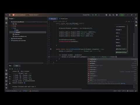 Java Lesson 12 – Beginner Mini Project (Putting Everything Together)