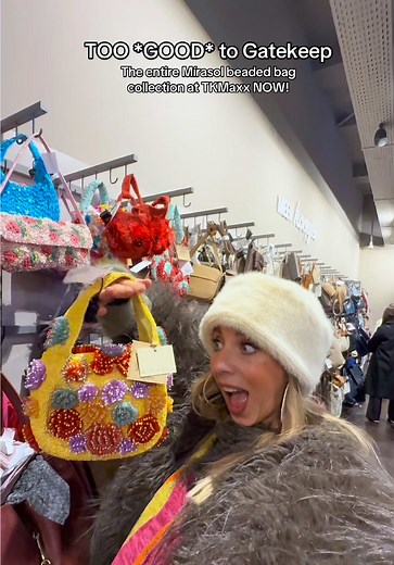Mírasol Beaded Bag Collection at TKMaxx