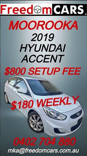 Hyundai Accent, 2019 Freedom Cars Moorooka #hyundai #hyundaiaccent #cars