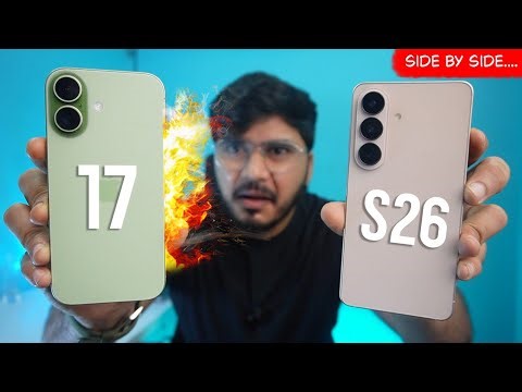 IPHONE 17 vs Samsung S26 - Sidha Conclusion🥶