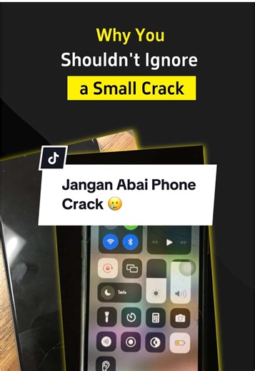 📱 Jangan abai phone crack! Nampak macam retak sikit je, tapi lama-lama boleh jadi masalah besar. 🥺 😓 Ramai tunggu sampai skrin terus blackout baru nak repair. Kalau skrin dah mula crack, cepat-cepat baiki. Masalah kecil, jangan tunggu jadi besar. Phone kita guna setiap hari — jaga sebelum terlambat. 📍Repair awal, jimat & selamat. 💯 #cellcarephonerepair #fyp #professional #spareparts #crack