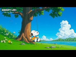 Fresh Spring Mornings 🎵 Chill Lofi Hiphop Vibes for a Peaceful Start ~ Chill with Snoopy