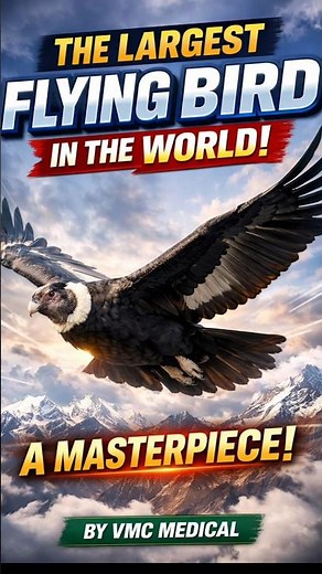 The largest flying bird in the world is a masterpiece! By VMC Medical