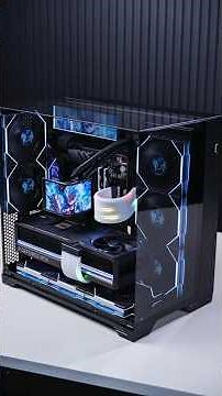 The Ultimate 9950X3D2 Build! X870E HERO + RTX 5090 + Lian Li Vision Compact😱 #gaming #pcbuild #amd