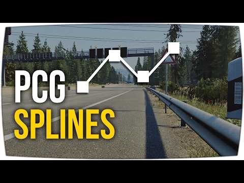 PCG Splines erstellen - Straßen, Laternen und mehr | für Anfänger ► Unreal Engine 5 Tutorial #UE5