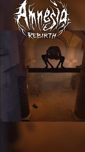 AMNESIA REBIRTH FIRST Monster Encounter! #shorts