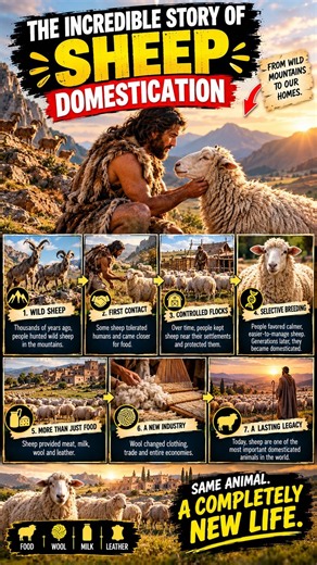 The Incredible Story of Sheep Domestication 🐑