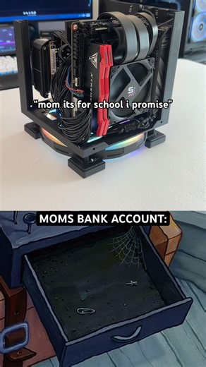 Gaming PC bankrupt his mom 💀 #pcgaming #ddr5 #benchmark