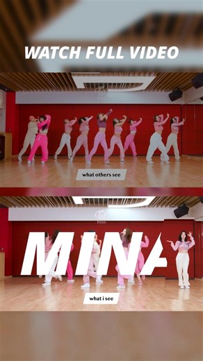 what others see vs what I see | Scientist | TWICE Dance Practice | #twicebias #Mina #Shorts