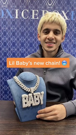 Breaking down this INSANE new chain that we made for Lil Baby! Can you guess how much it costs? 🥶#icebox #lilbaby