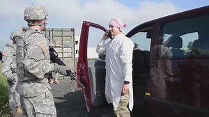 Army Traffic Control Point Exercise