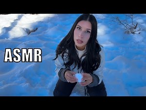 ASMR | Nature Ambiance ☃️ (Snow Crunching, Steam Flowing)