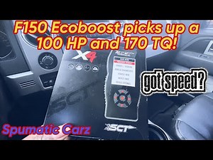 Best Power gain for the F150 EcoBOOST SCT X4 (7015) Tuner *Affordable HP*