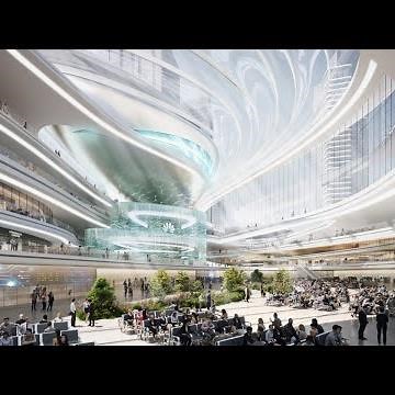 This River-Inspired Transport Hub Will Flow Through Shenzhen