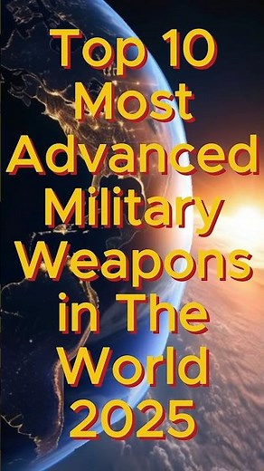 Top 10 Most Advanced Military Weapons in the World #usa #top10 #china #russia #military #weapons #uk