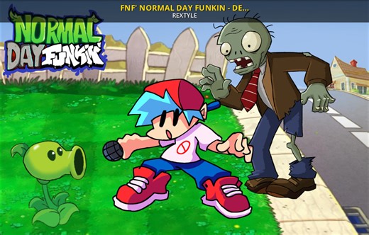 FNF' NORMAL DAY FUNKIN - DEMO!! Mod for Friday Night Funkin' | FNF Mods