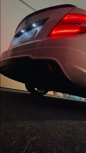 Mercedes C250 muffler delete M271 Evo engine