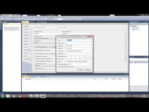 Make .exe file in vb net 2010