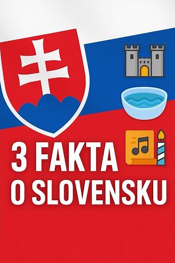 3 rychlá fakta o Slovensku 🇸🇰