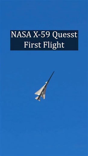 Mr.AircraftEngineer on Instagram: "The NASA X-59 QueSST is a controlled acoustic experiment built into an aircraft. Its entire geometry is designed around one goal: reducing shockwave coalescence to transform the classic sonic boom into a low-intensity pressure signature. Engineers at NASA and Lockheed Martin shaped the nose to stretch pressure gradients over time, avoiding the abrupt spike that used to shake buildings and windows. The single GE F414 engine sits on top of the fuselage so that it
