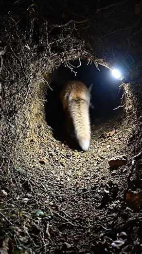 Fox POV Inside Underground Den 🦊 | Real Micro Camera Wildlife Experiment