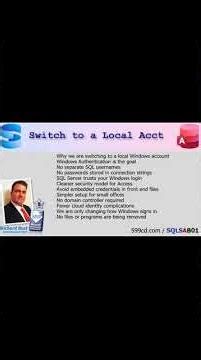 Did you know your Windows logon can make or break how Access connects to SQL Server?