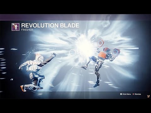 Revolution Blade (Destiny 2 Hunter Finisher)