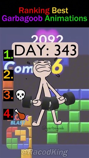 Ranking Best Garbagoob Animations! 💀🔥 #funny #compilation #ranking