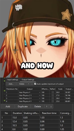How I Rig Vtuber Physics