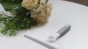 Eco Friendly Window Glass Cleaning Wiper pp Handle Window Squeegee Cleaner 360 Rotate Silicone Rubber Window Squeegee